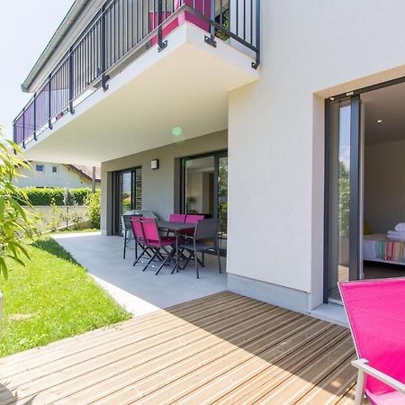 L'Appartement Jardin Avec Vue Montagnes Sévrier Exteriör bild