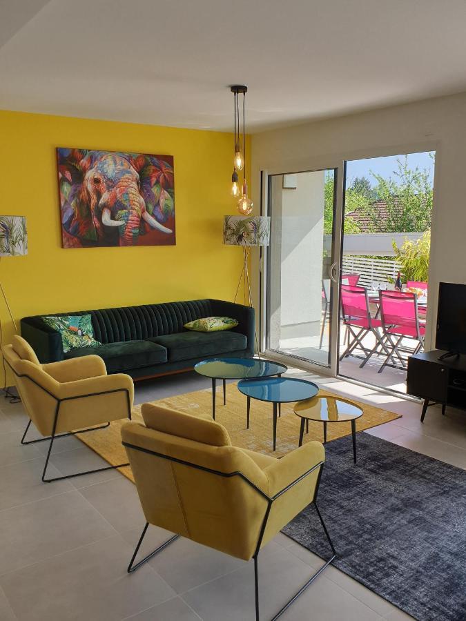 L'Appartement Jardin Avec Vue Montagnes Sévrier Exteriör bild