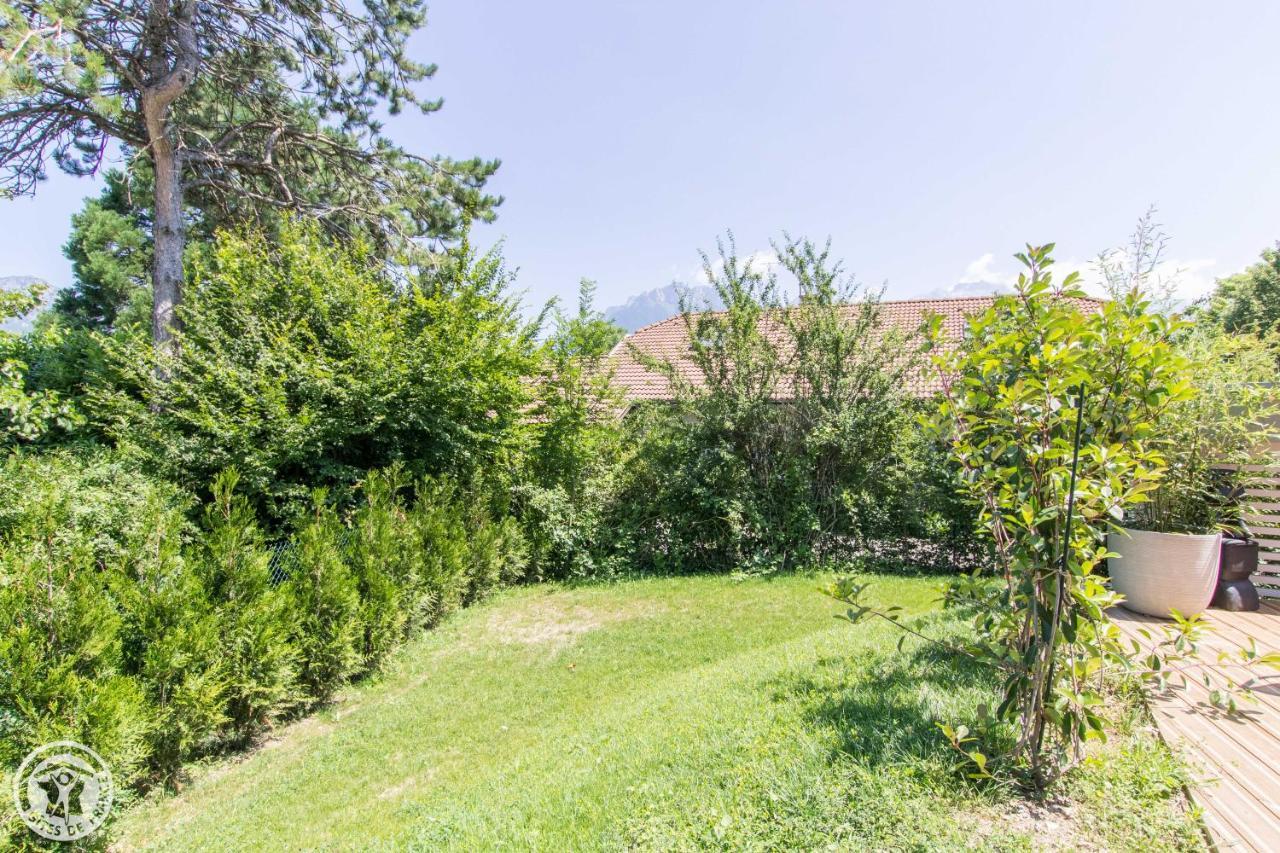 L'Appartement Jardin Avec Vue Montagnes Sévrier Exteriör bild