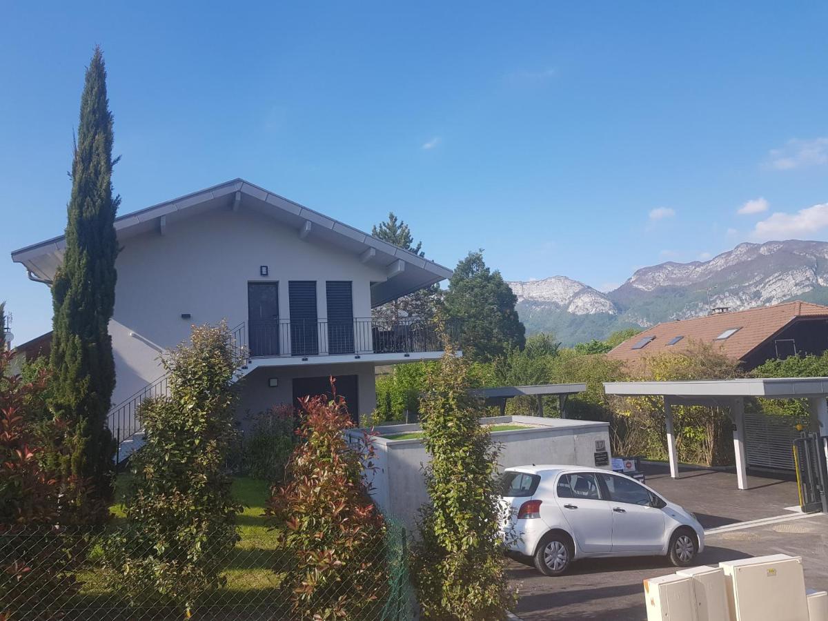 L'Appartement Jardin Avec Vue Montagnes Sévrier Exteriör bild